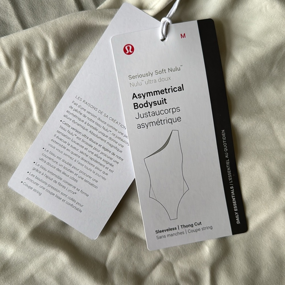 Nulu Asymmetrical Bodysuit - Picture 9 of 12